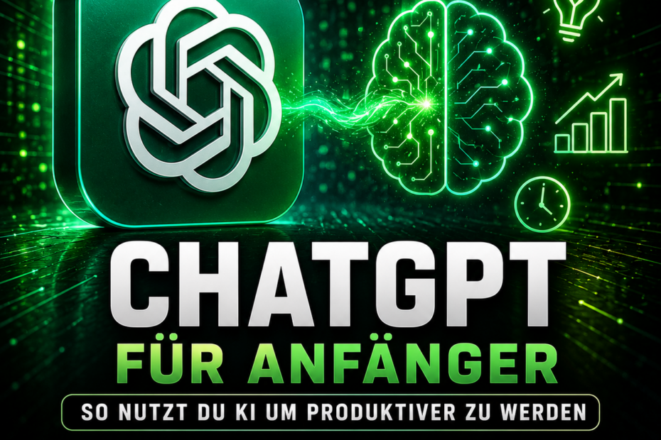 ChatGPT für Anfänger – So nutzt du KI um produktiver zu werden