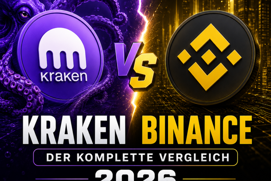 Kraken vs. Binance 2026 – Der komplette Vergleich