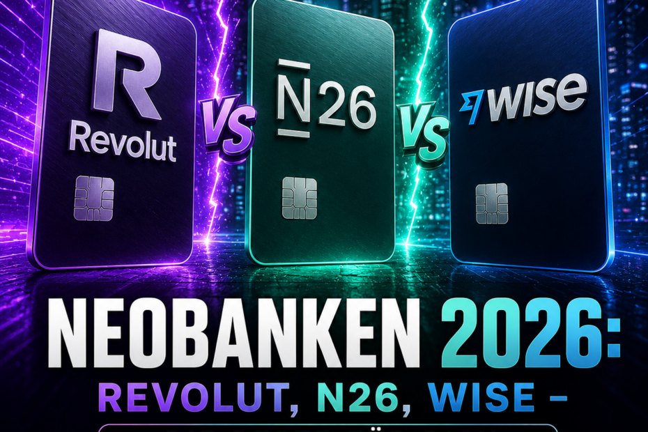 Neobanken 2026 - Revolut - N26 - Wise